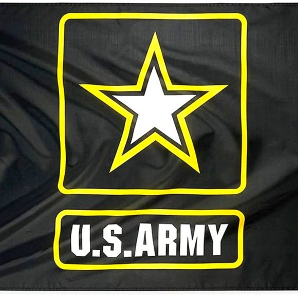 COPY - US Army Gold Crest Flag 3x5 Foot Polyester American United States Milita… - Picture 1 of 3